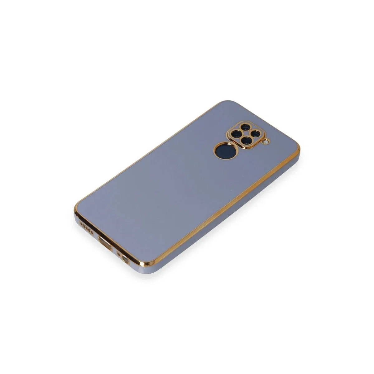 Xiaomi Redmi Note 9 Kılıf Volet Silikon - Mavi görsel 4