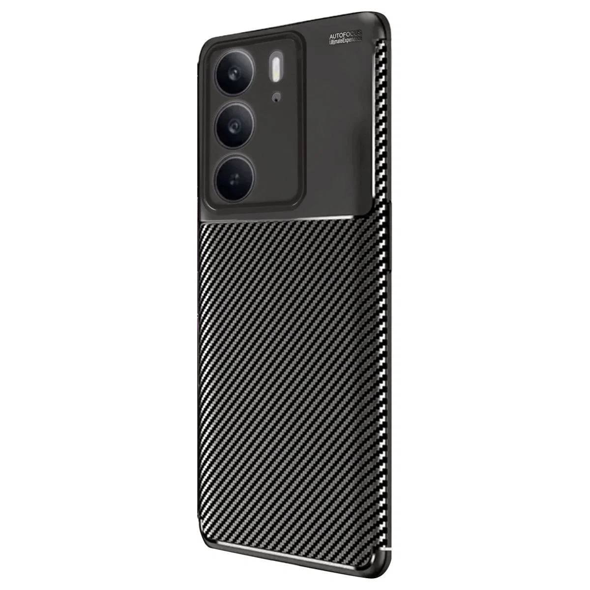 Realme C75 4g Auto Focus Karbon Kapak - Siyah görsel 2