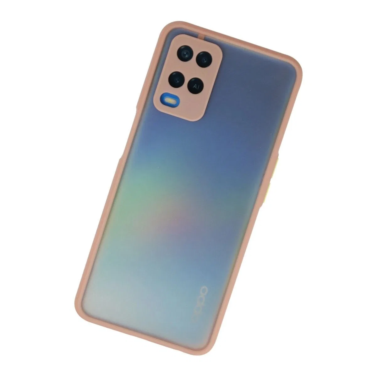 Oppo A54 4g Kılıf Montreal Silikon Kapak - Pembe görsel 2