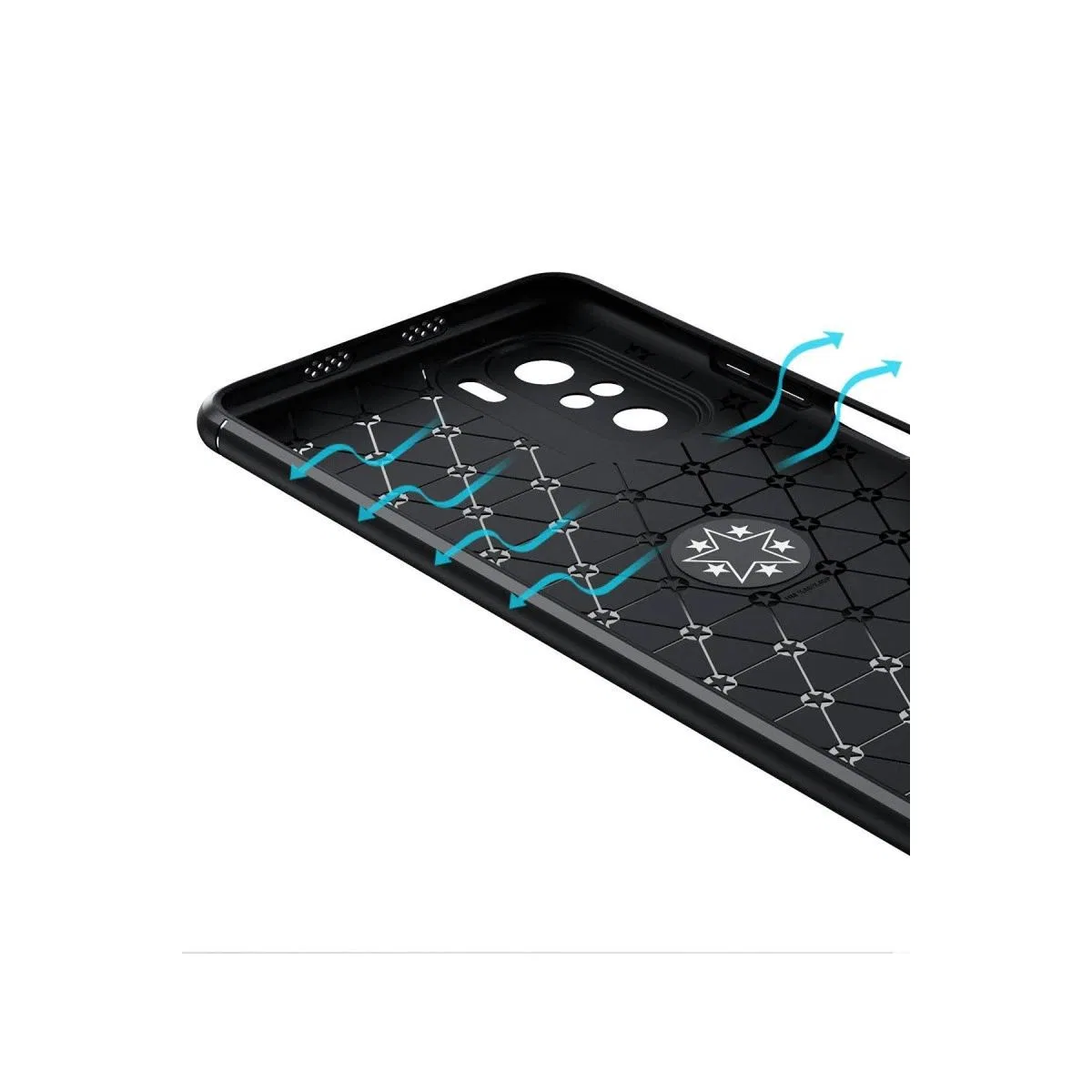 Xiaomi Poco F3 Kılıf Range Yüzüklü Silikon - Kırmızı görsel 3