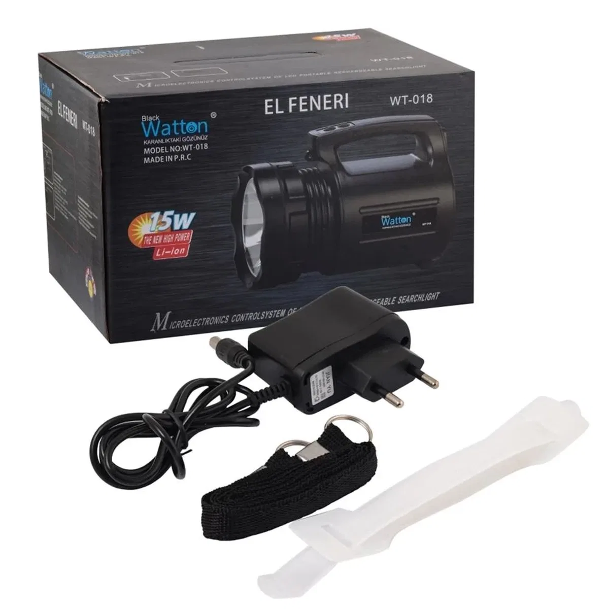 Wt-018 Profesyonel Büyük Avcı Feneri görsel 3