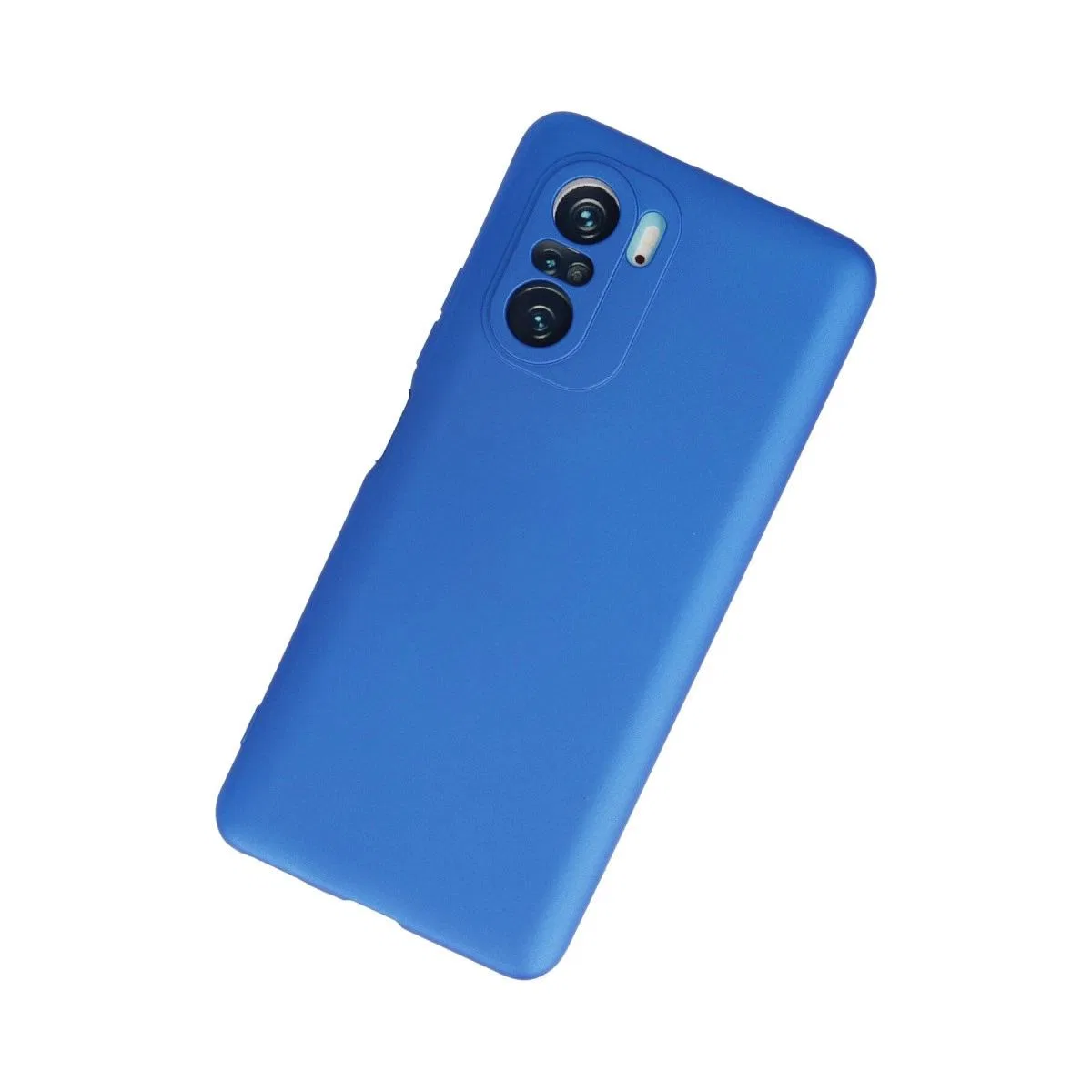 Xiaomi Poco F3 Kılıf First Silikon - Mavi görsel 3