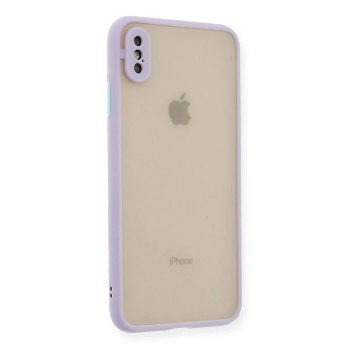 Apple İphone X Kılıf Montreal Silikon Kapak - Mor görsel 2