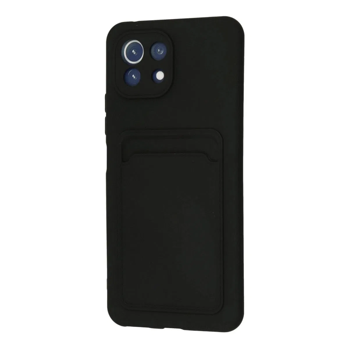 Xiaomi Mi 11 Kılıf Kelvin Kartvizitli Silikon - Siyah görsel 3