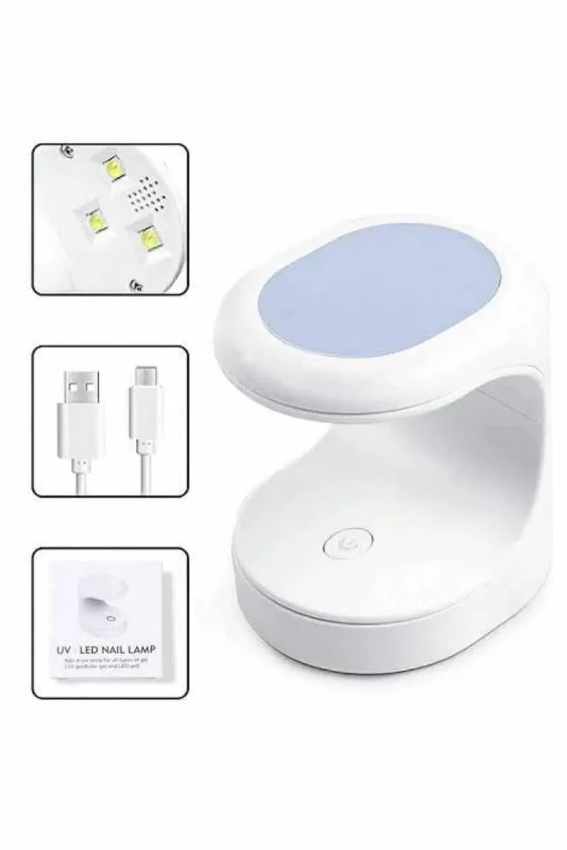 Kalıcı Oje Protez Tırnak Uv Led Kuturucu Oje Jel Tırnak Kurutucu görsel 5