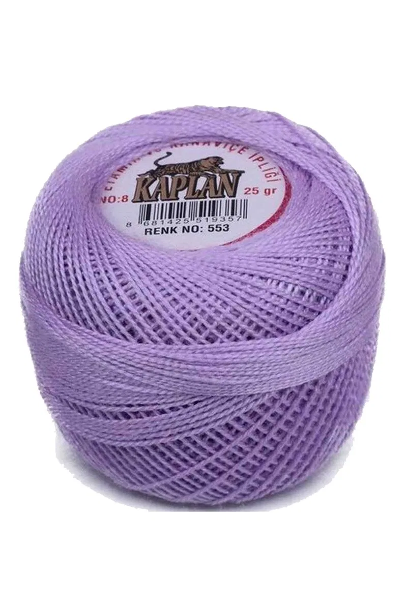 3 Adet Kaplan Etamin Ve Kanaviçe İpi 8 No Kod/Renk: 300 - 518 - 553 - Ryl görsel 2
