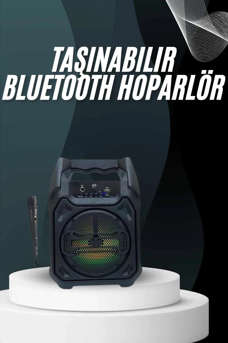 Yeni Nesil Bluetooth Hoparlör Usb Tf Kart Girişli Çoklu Bağlantı
