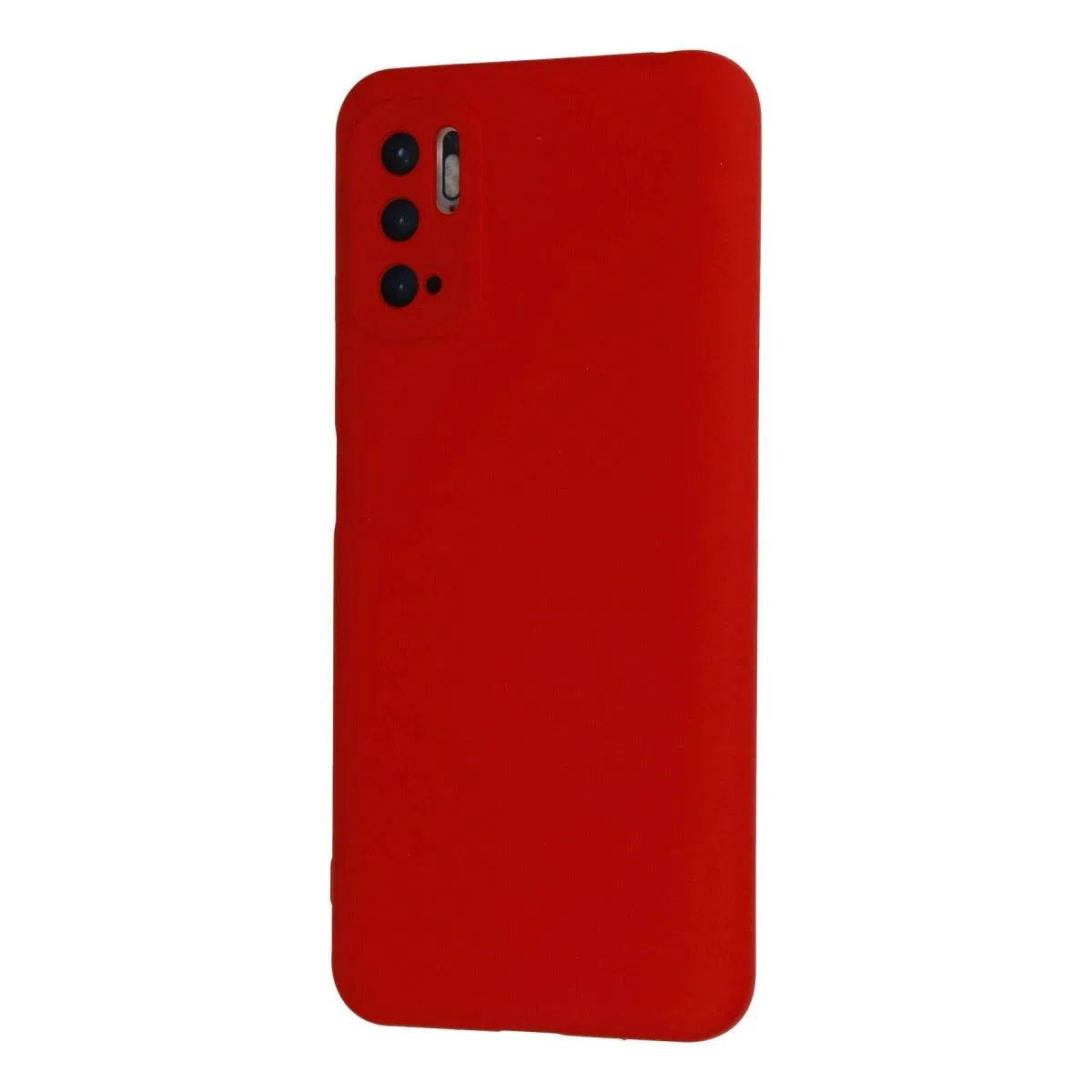 Newface Xiaomi Redmi Note 10 5g Kılıf Nano İçi Kadife Silikon - Kırmızı görsel 3