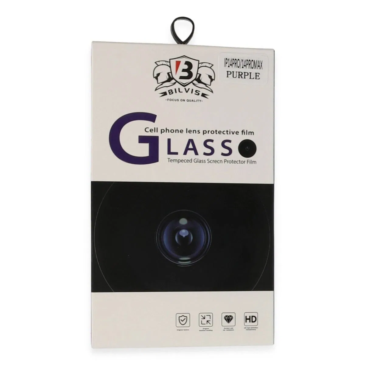 Apple İphone 14 Pro Max Bilvis Titan Kamera Lens - Derin Mor görsel 3