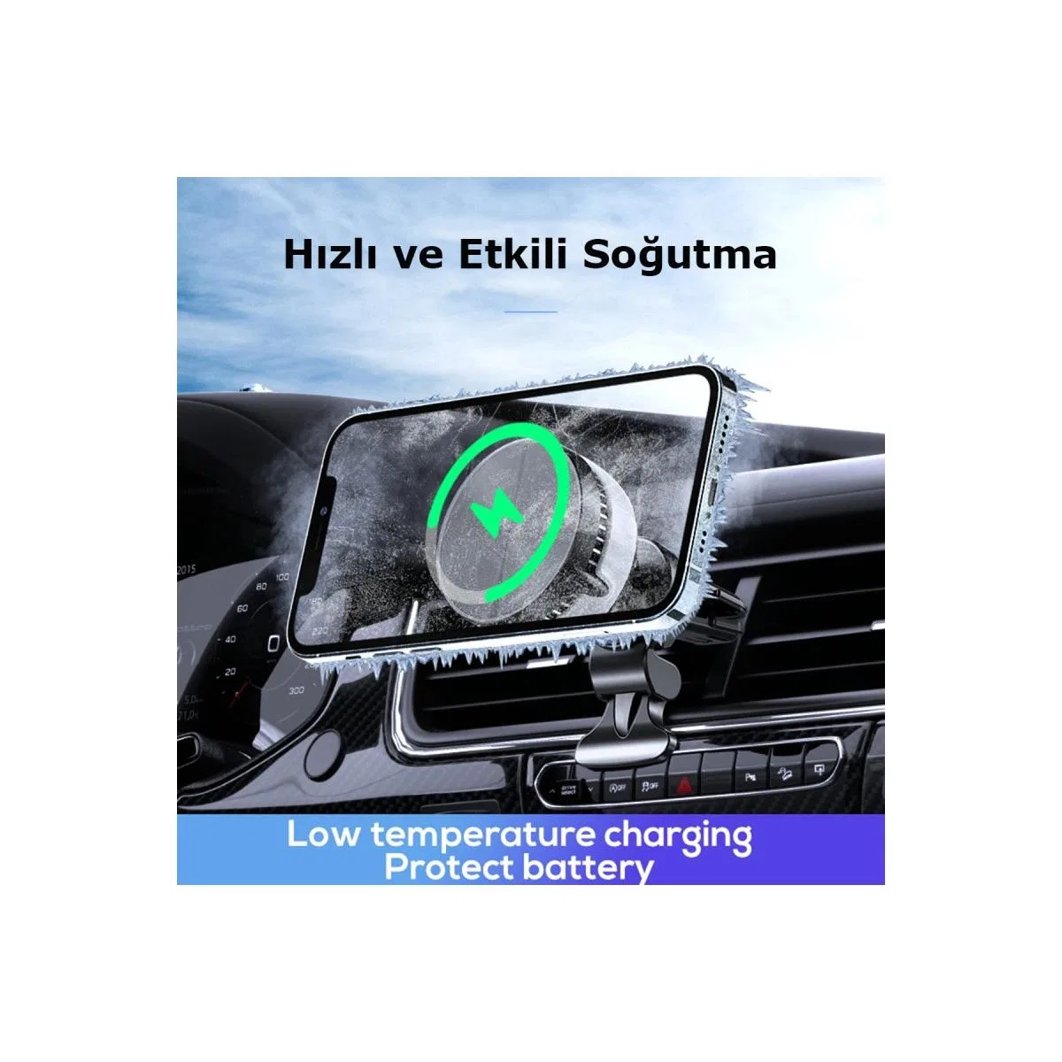 Memo Gw03 Magsafe Araç Tutucu görsel 8