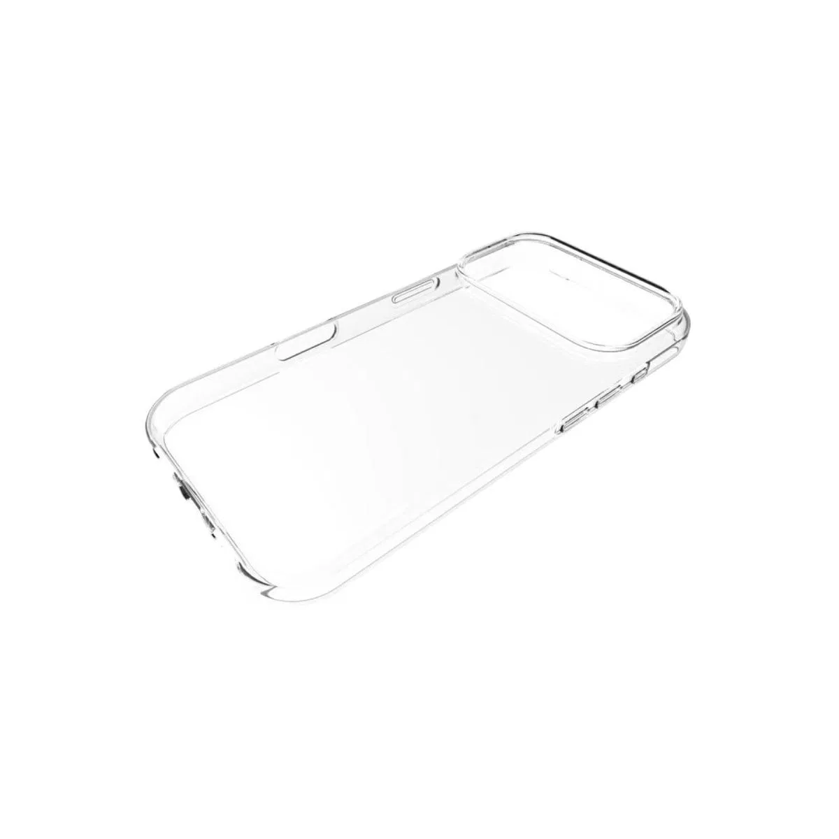 Apple İphone 17 Pro Max Lüx Şeffaf Silikon - Şeffaf görsel 4