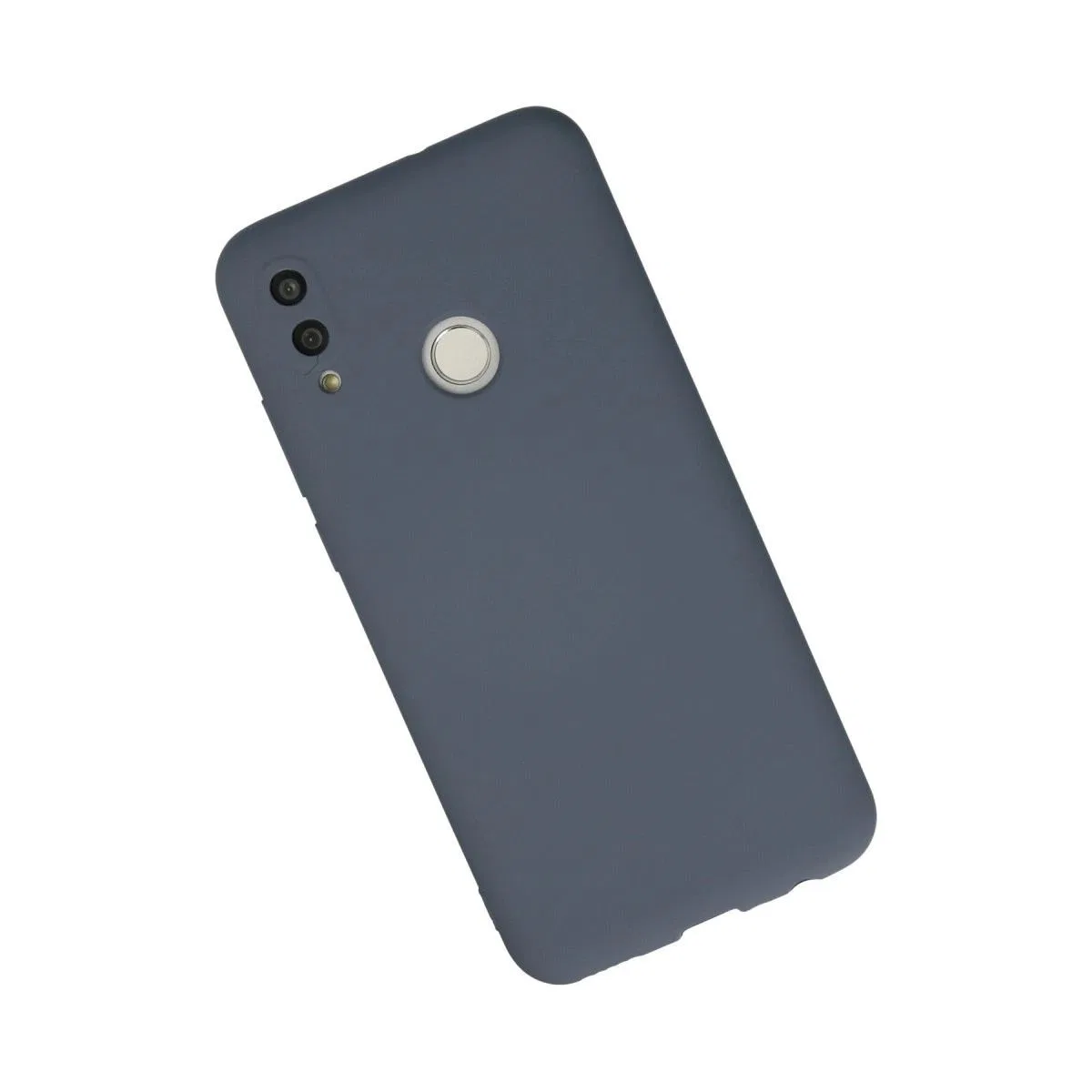 Huawei P Smart 2019 Kılıf Nano İçi Kadife Silikon - Gri görsel 2