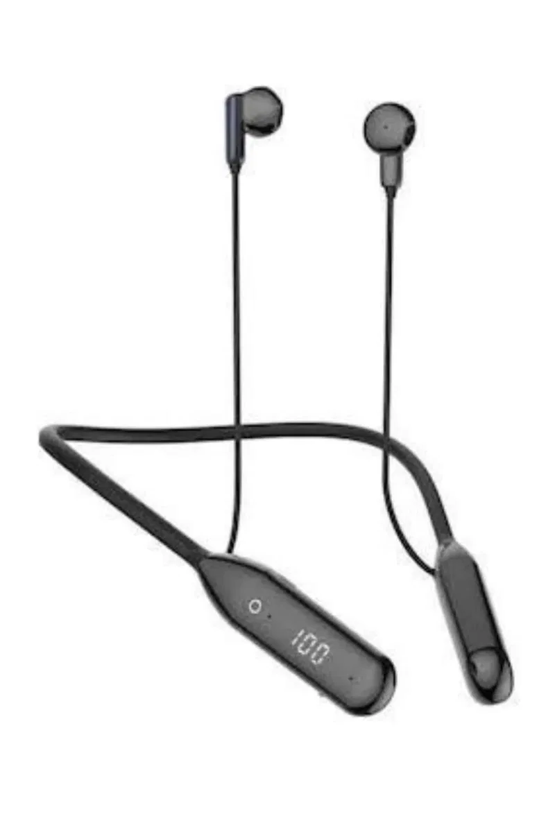 Kablolu Kulak İçi Bluetooth Kulaklık 100 Saat ANC Özellikli Boyun Bantlı görsel 5