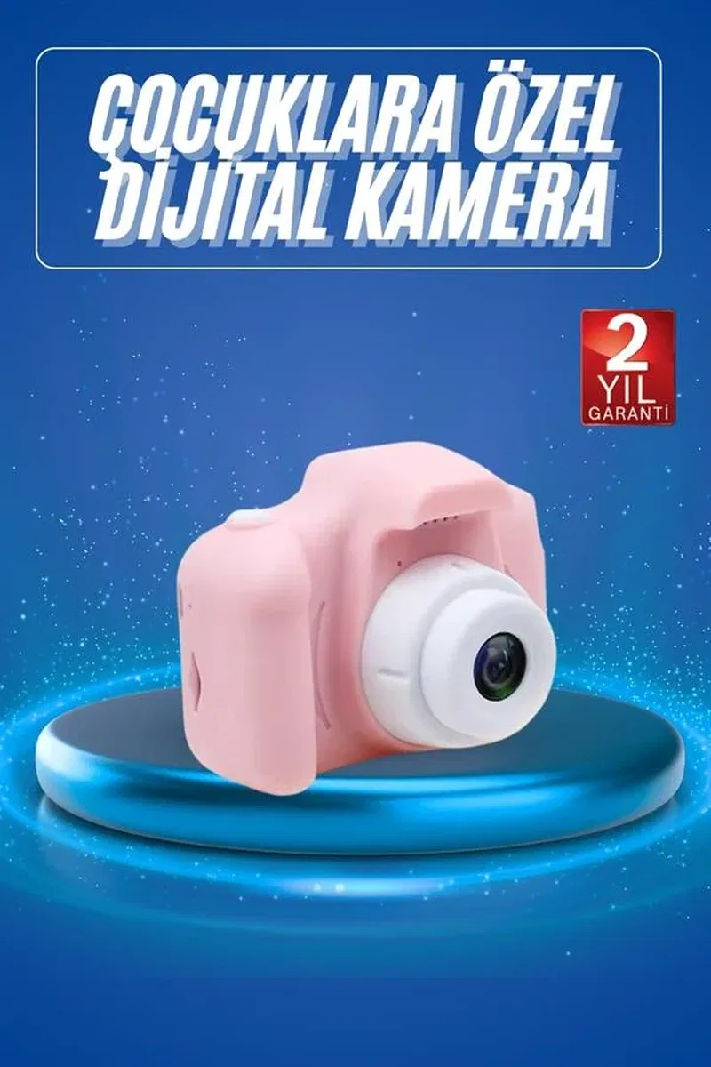 2. 0 Inç Ekran Mini 1080p Hd Çocuk Kamera Dijital Fotoğraf Makinesi görsel 2