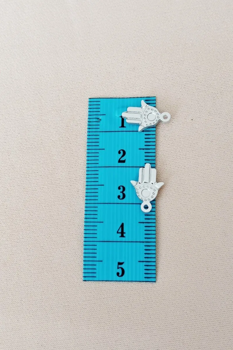 Oya Abiye Bileklik Kolye Pleksi Metalik Plastik Pul Gümüş Renk 24 gram 240 adet - BNC586 görsel 2