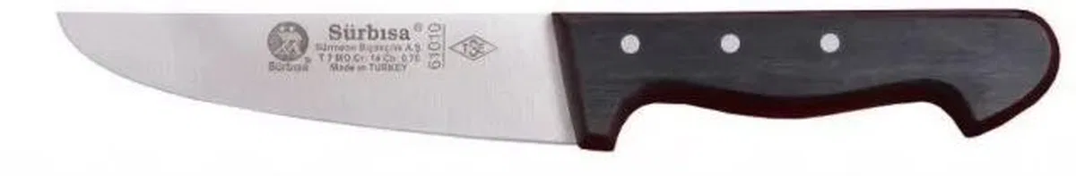 61010 - Sürmene Kasap Deri Yüzme Bıçağı 14 Cm