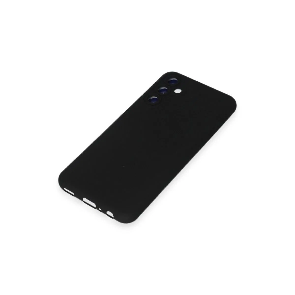 Samsung Galaxy M34 5g Kılıf Nano İçi Kadife Silikon - Siyah görsel 4