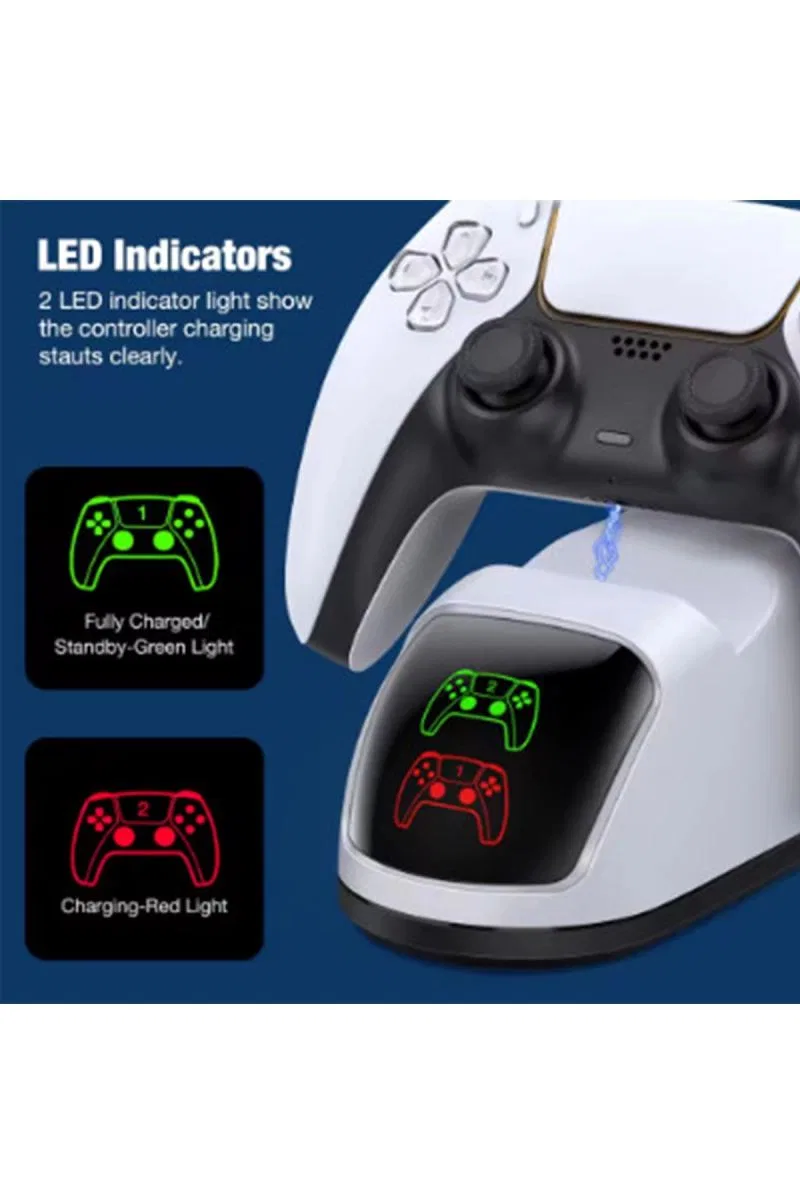 Ps5 Dualsense Şarj Istasyonu Playstation 5 Uyumlu Charging Station görsel 2