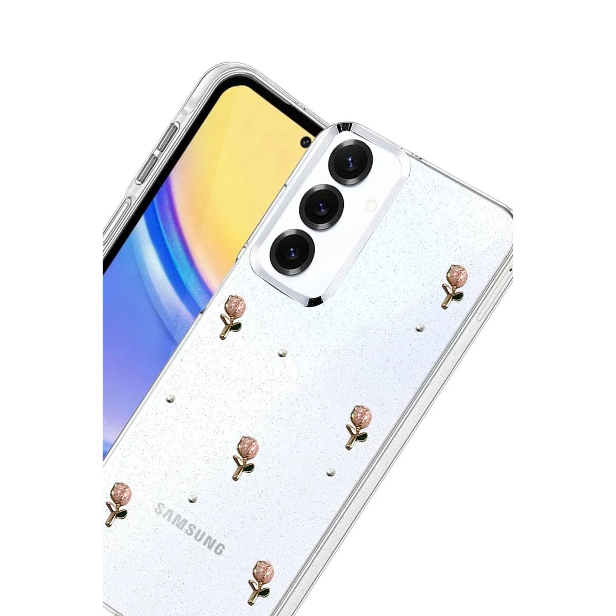 Samsung Galaxy S23 Fe Fiyonk Desenli Kapak - Desen 6 görsel 3