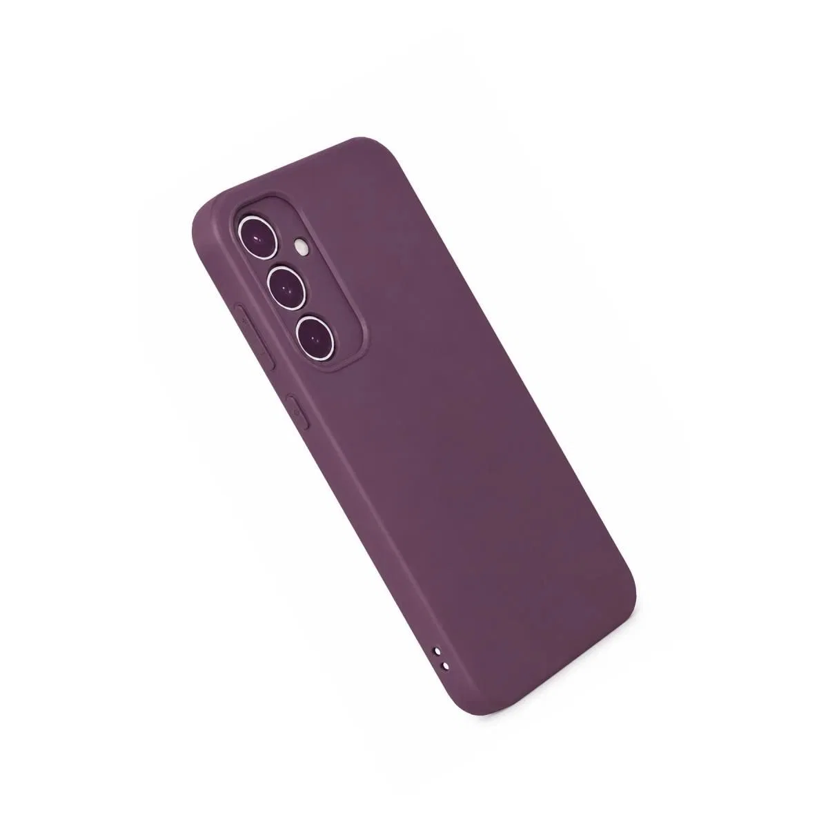 Samsung Galaxy A35 5g Kılıf First Silikon - Mürdüm görsel 2
