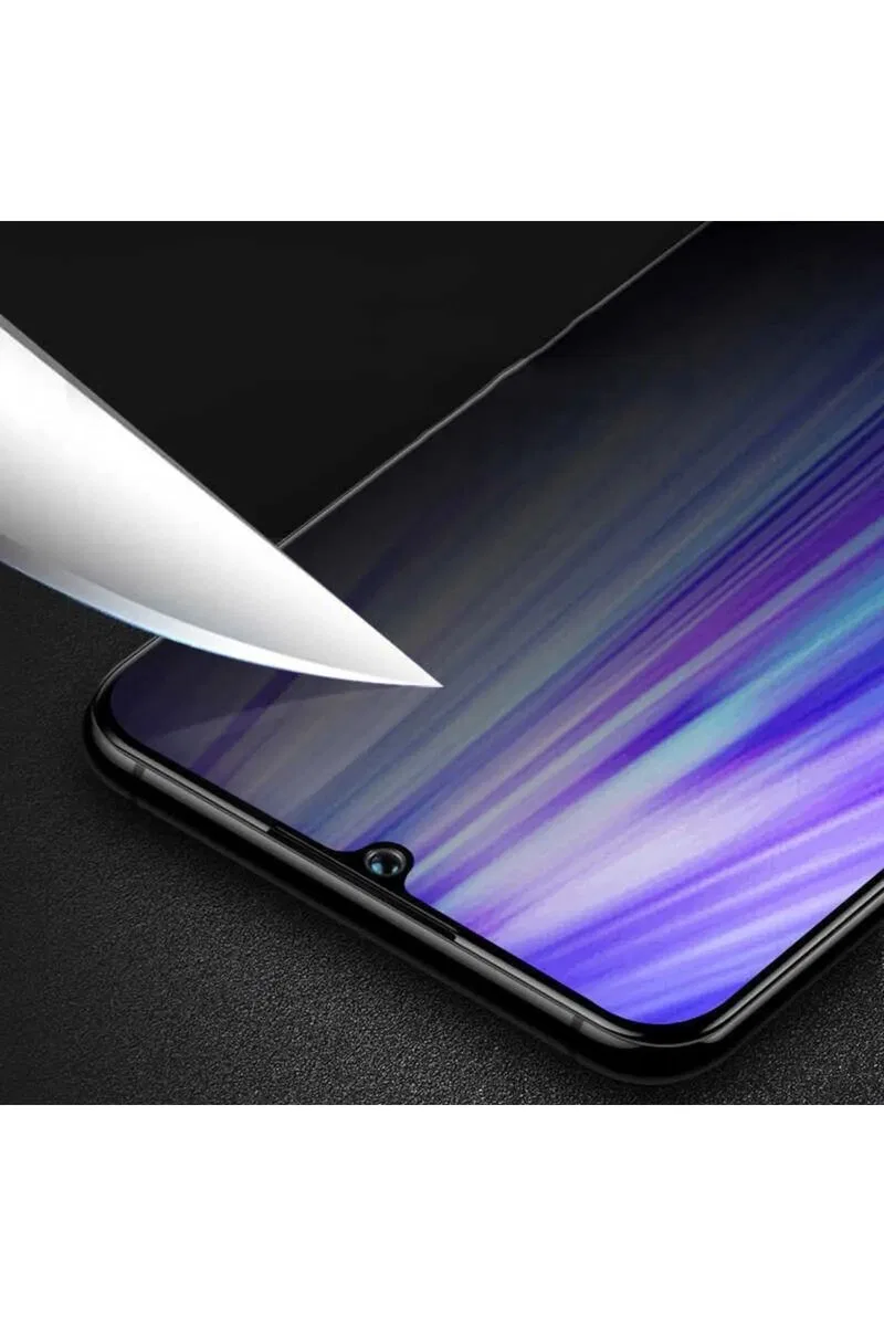 Samsung A31 Uyumlu Hayalet Ekran Gizli Tam Kaplayan Kırılmaz Cam Seramik Ekran Koruyucu Film görsel 3