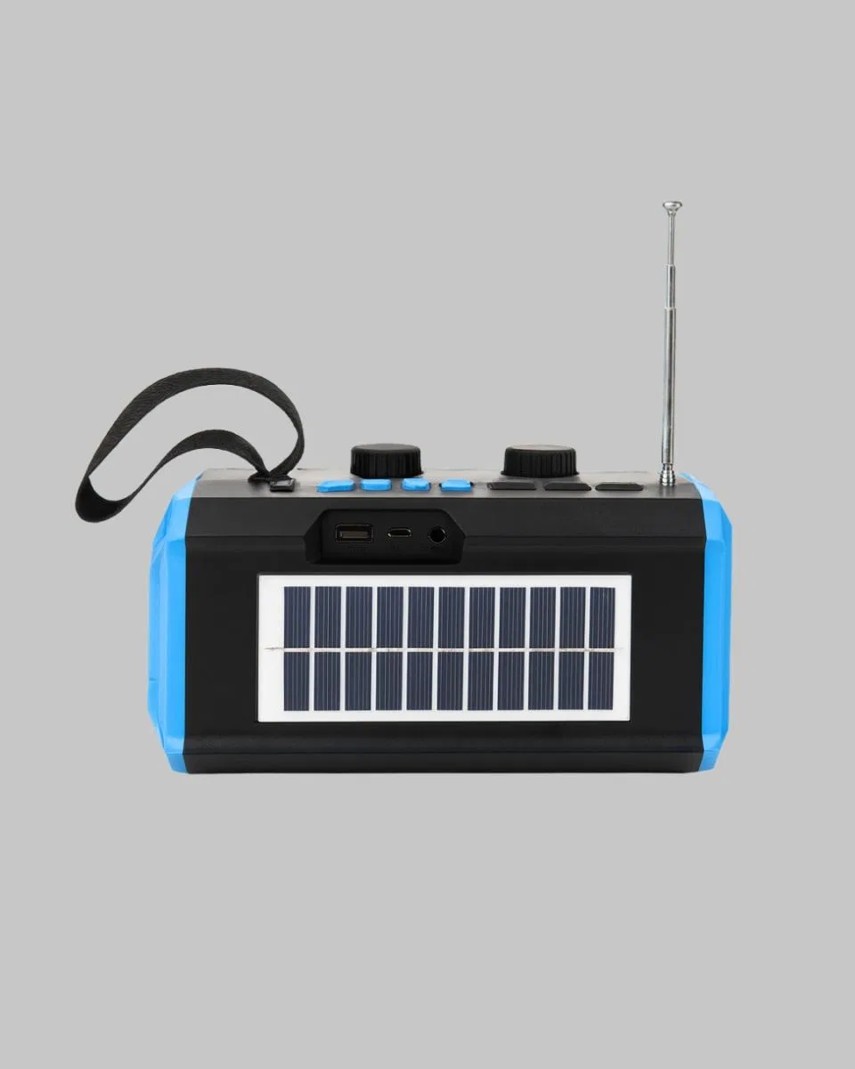 J-ıpox P520 Bluetooth Hoparlör 8w Güçlü Ses Solar Şarj Fm Radyo görsel 5
