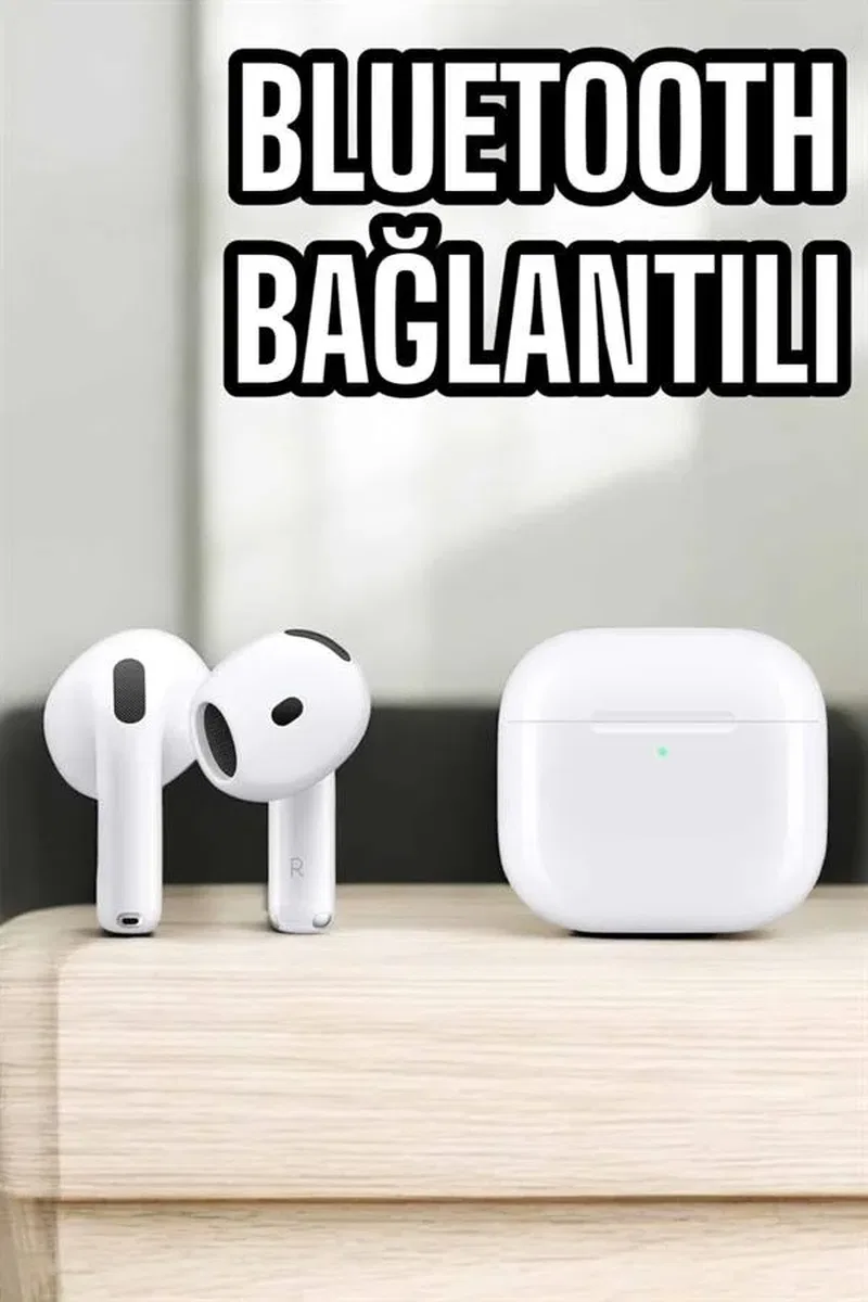 4. Nesil Kaliteli TWS Android ve İOS Uyumlu Mikrofonlu Kulaklık görsel 3