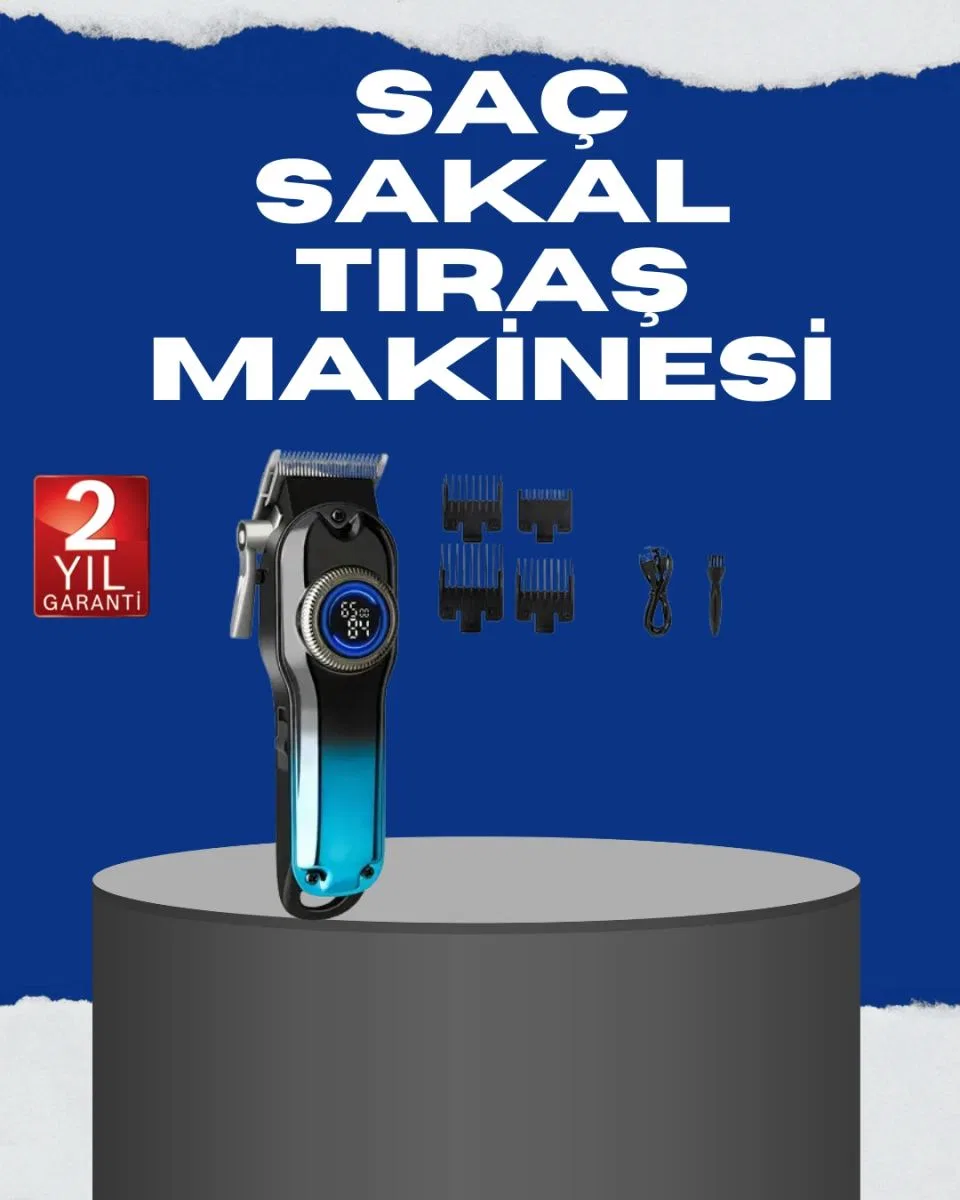 Usb Type-c Şarjlı Kablosuz/kablolu Erkek Tıraş Makinesi
