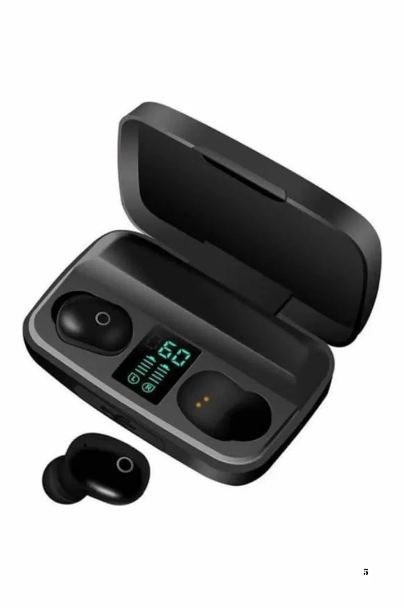 Dijital Göstergeli Bluetooth Kulaklık Kablosuz TWS Stereo Bluetooth 5. 0 görsel 5