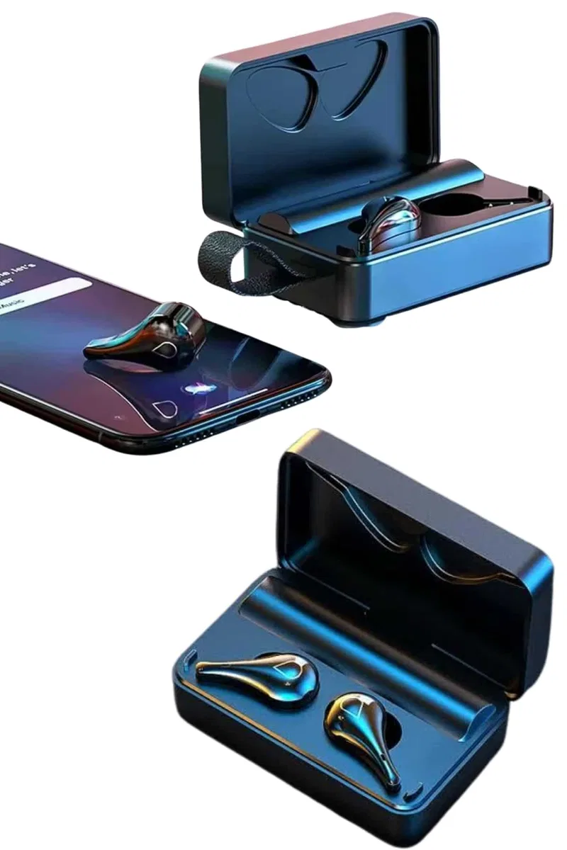 Bluetooth Kulaklık Anc Özelliği Powerbank Özelliği Aynalı Dijital Göstergeli görsel 3