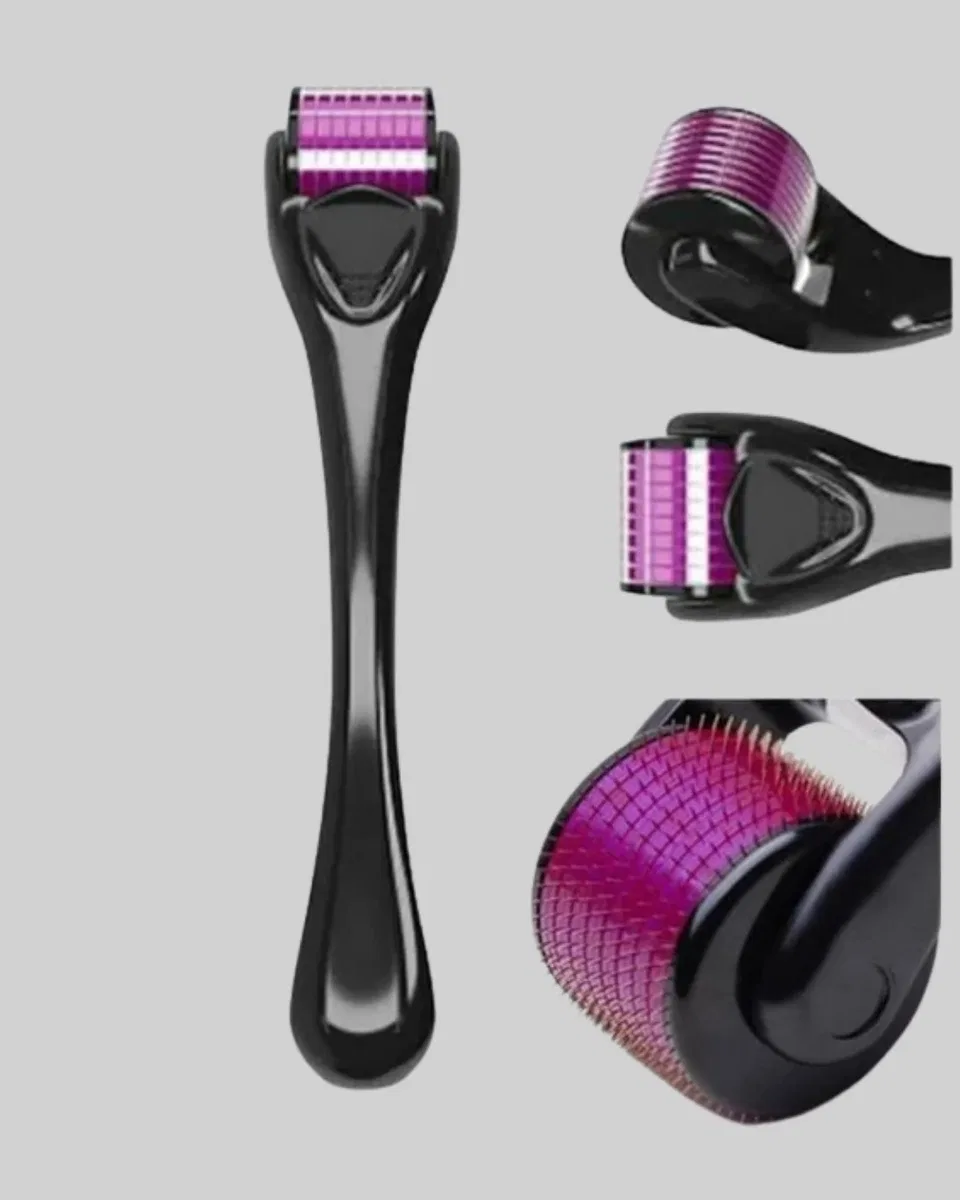 Titanyum İğneli Derma Roller – Evde Cilt Bakımı İçin Uygun görsel 2