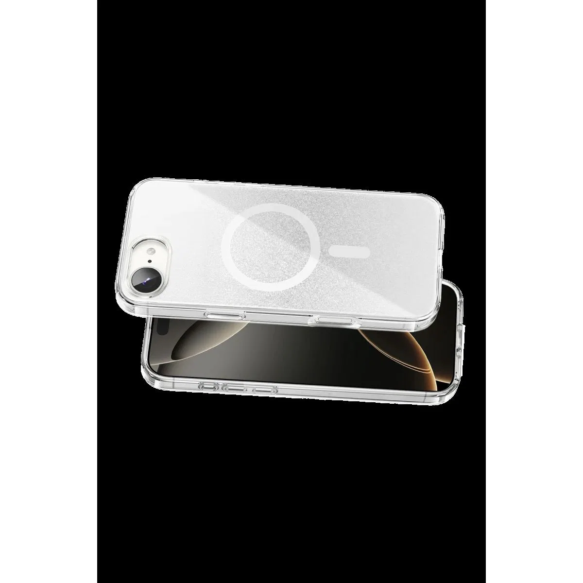 Onegif Apple İphone 17e Sora Simli Magsafe Kapak - Beyaz görsel 3