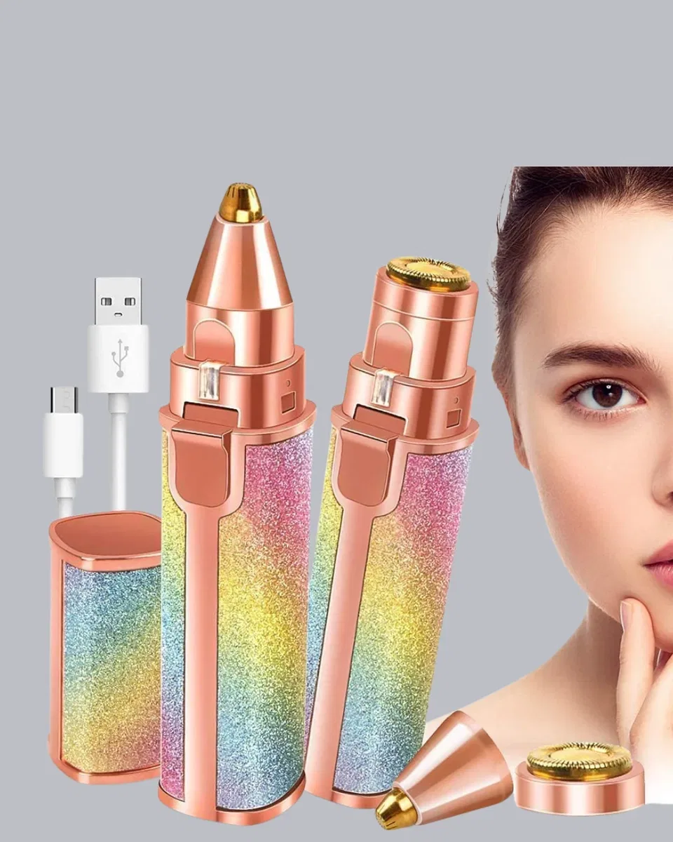 USB Şarjlı Kaş ve Yüz Tüy Alma Cihazı – Taşınabilir ve Acısız Kullanım görsel 2