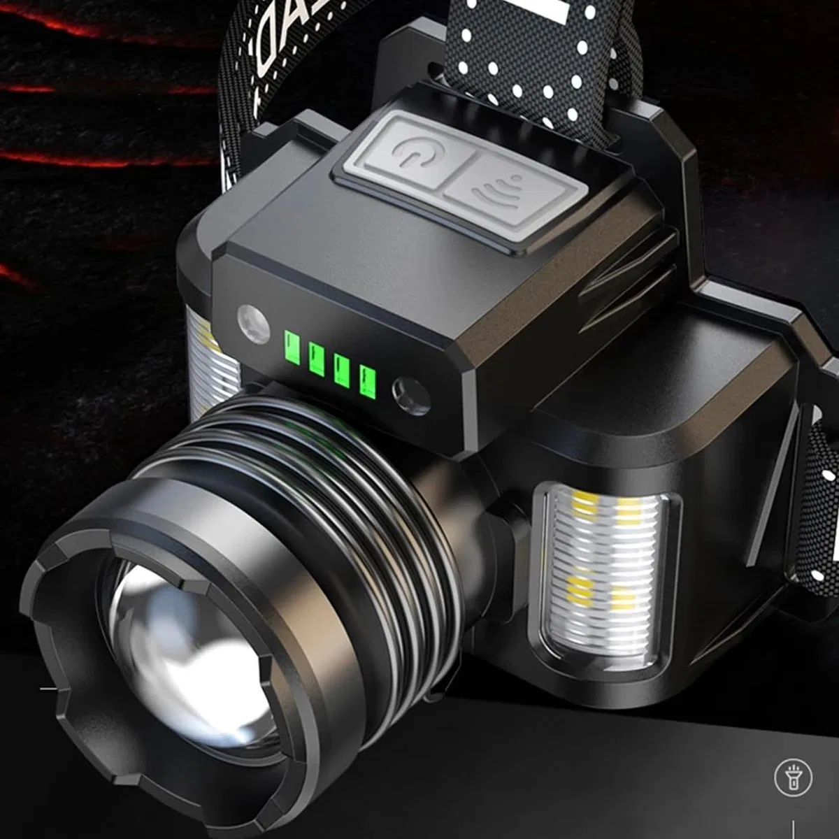 Sensörlü Cree Tg Led Şarjlı Kafa Lambası Wt-625 görsel 3