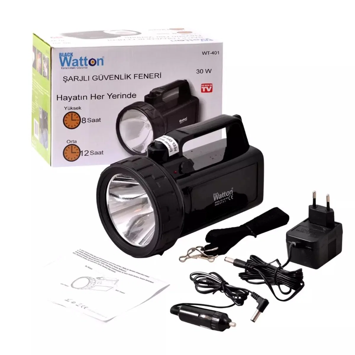 Güvenlik Feneri 30 W Kuvvetinde Wt-401 görsel 5