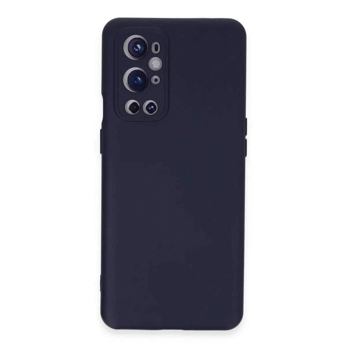 One Plus 9 Pro Kılıf Nano İçi Kadife Silikon - Lacivert