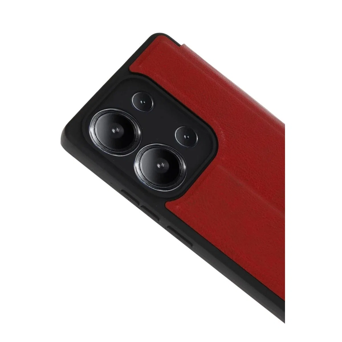 Xiaomi Redmi 15c 4g Flip Cover - Kırmızı görsel 3