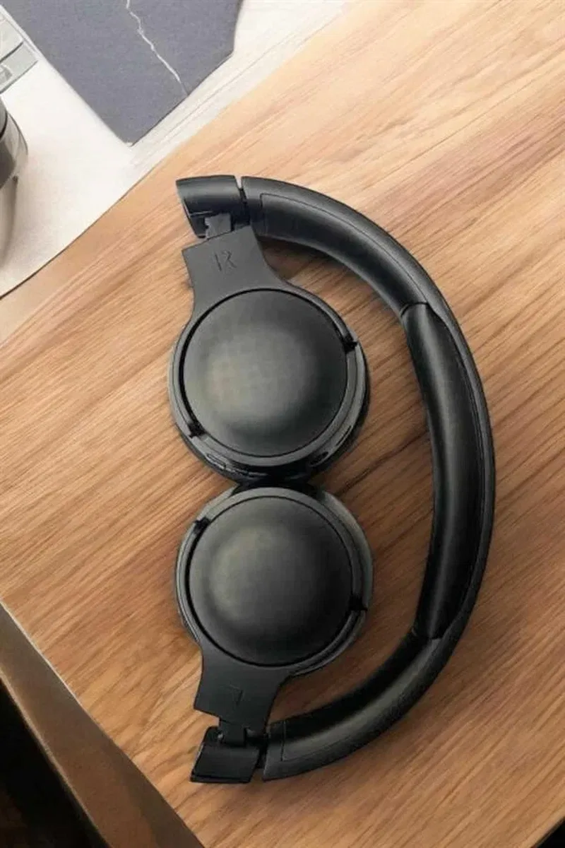 Kulak Üstü Kablosuz Bluetooth Kulaklık Gürültü Önleyici Ayarlanabilir görsel 5