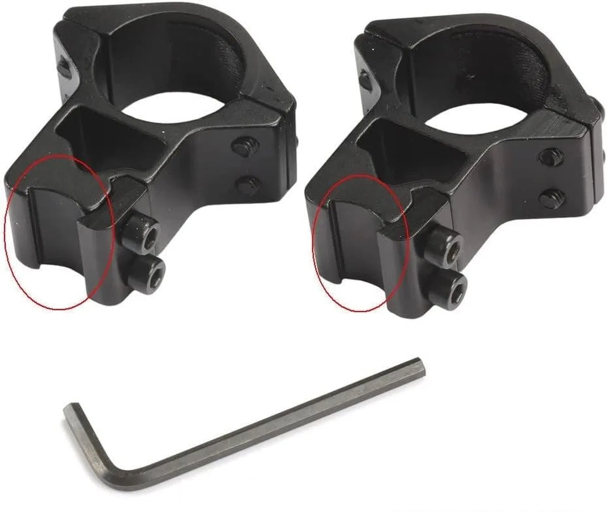 25. 4mm Dürbün İçin 11mm Yüksek Havalı / Av Ayağı görsel 3