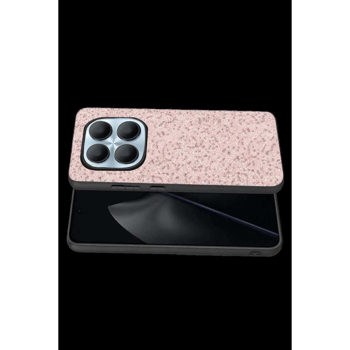 Onegif Xiaomi Redmi Note 15 4g Bright Simli Kapak - Pembe görsel 3