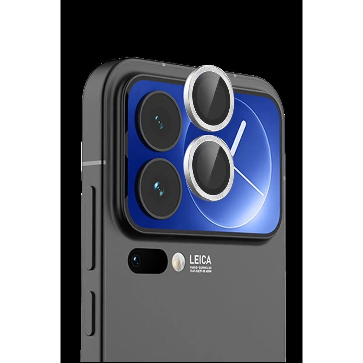 Newface Xiaomi Mi 17 Pro Max Raze Metal Kamera Lens - Gümüş görsel 2
