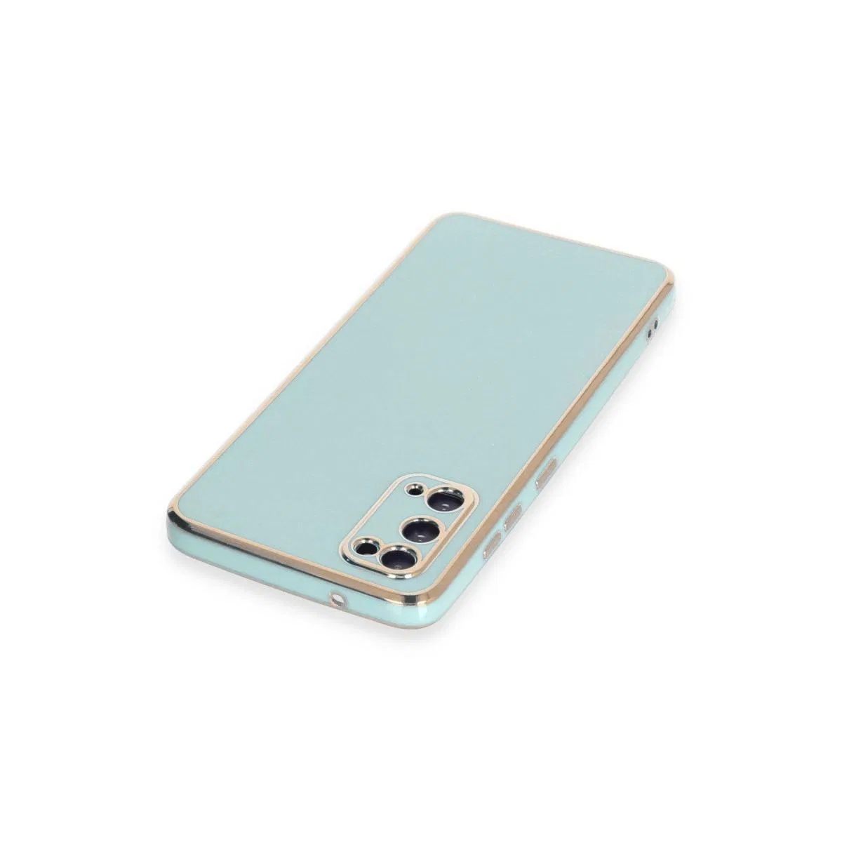 Newface Samsung Galaxy S20 Kılıf Volet Silikon - Açık Yeşil görsel 3