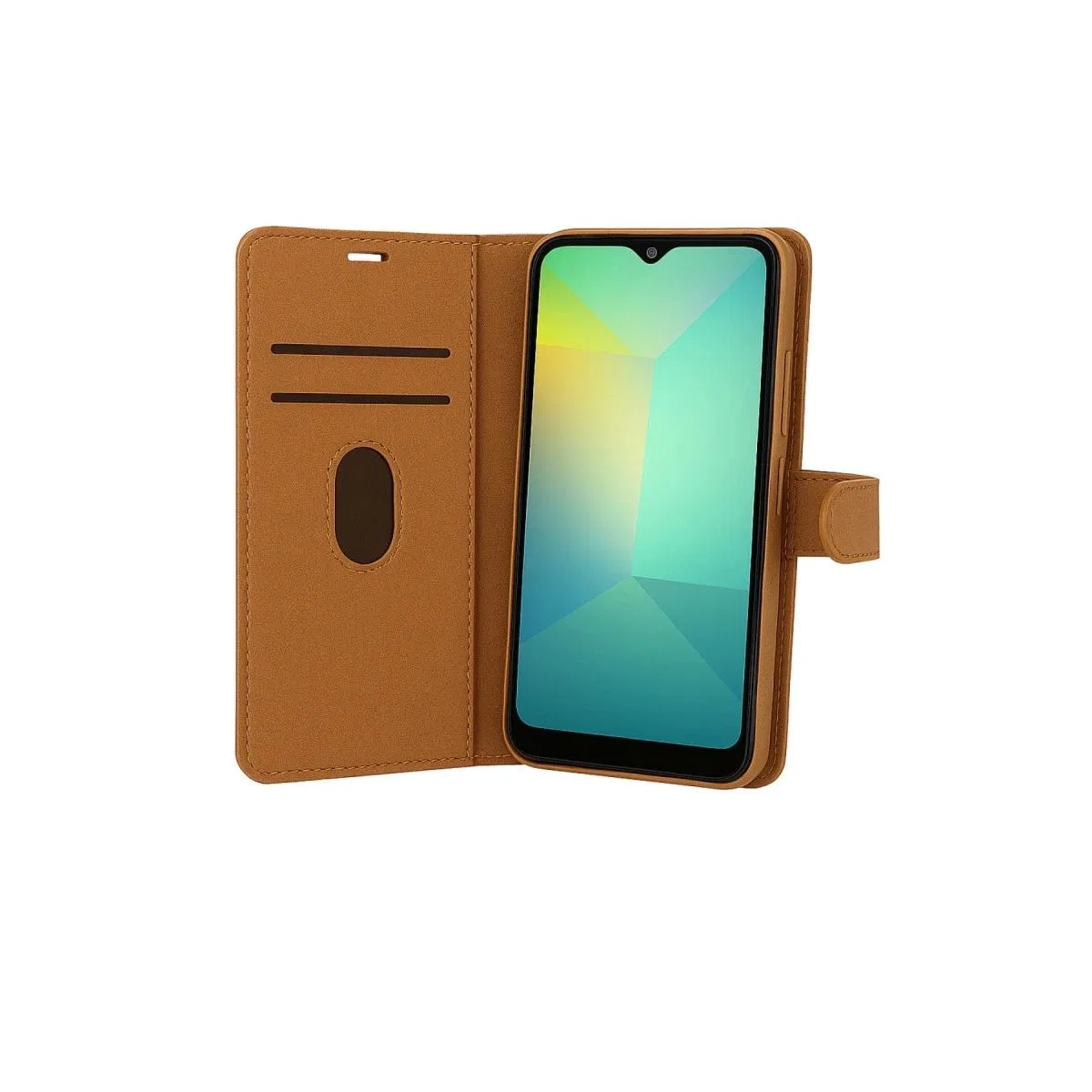 Samsung Galaxy S25 Fe Trend S Plus Kapaklı Kılıf - Taba görsel 3