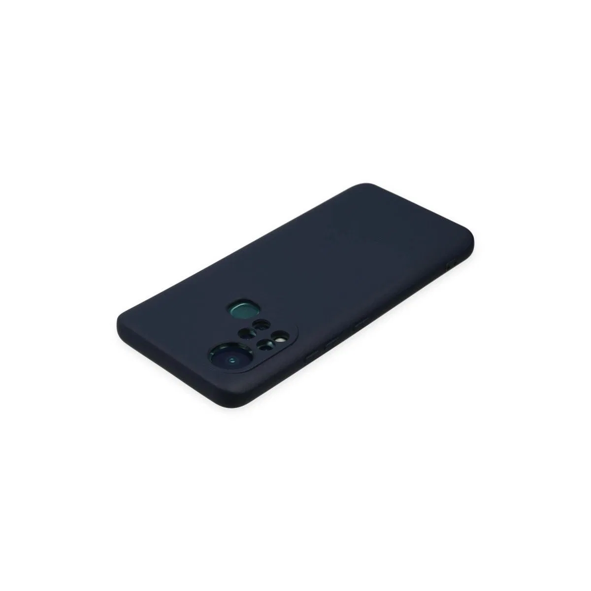 İnfinix Hot 11s Kılıf Nano İçi Kadife Silikon - Lacivert görsel 5