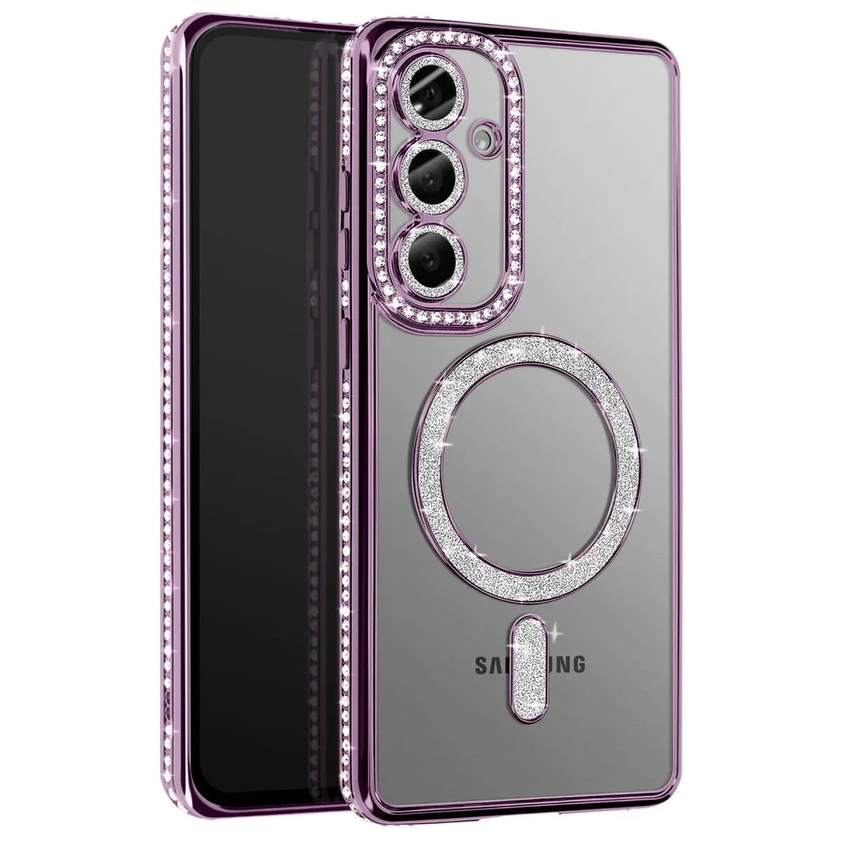 Joko Samsung Galaxy S26 Joke Simli Magneticsafe Kılıf - Derin Mor