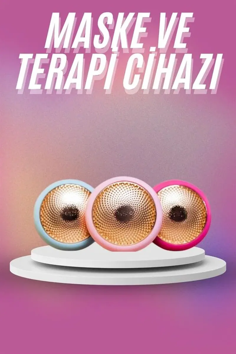 Mini Maske ve Işık Terapi Cihazı Led Akıllı Maske Hassas Ciltlere Özel görsel 2
