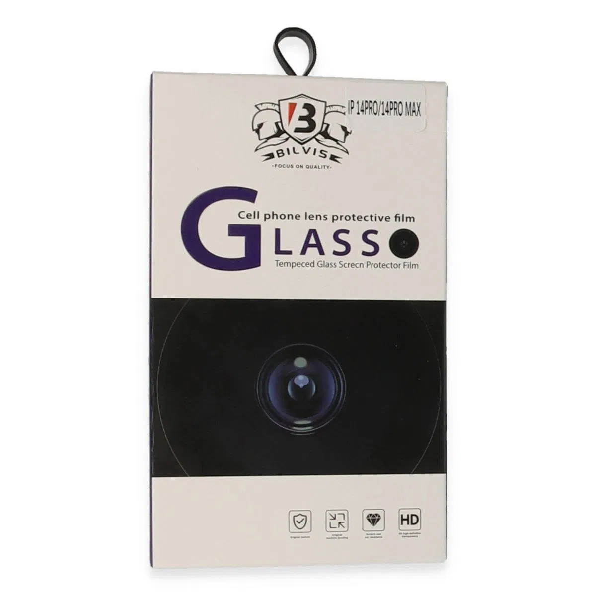 Apple İphone 15 Pro Max Bilvis Titan Kamera Lens - Siyah görsel 3