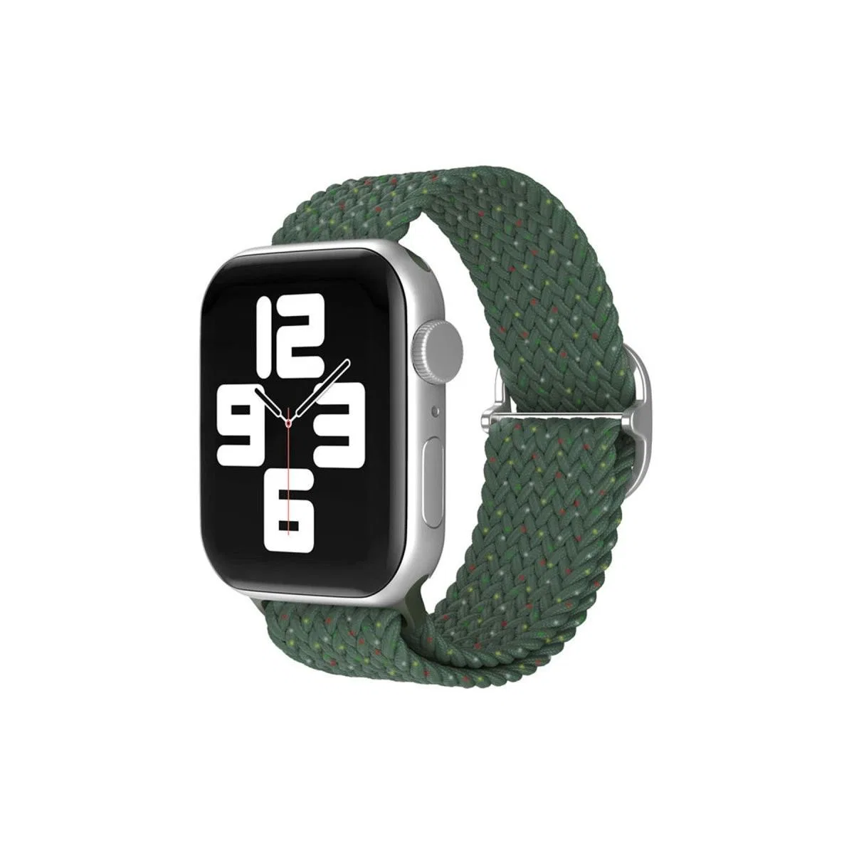 Apple Watch 38mm Kordon - Benekli Koyu Yeşil