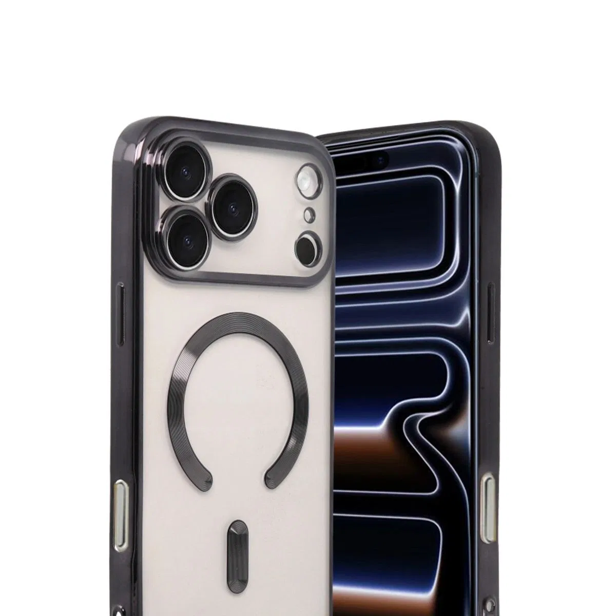 Apple İphone 17 Pro Kross Magneticsafe Kapak - Siyah görsel 2