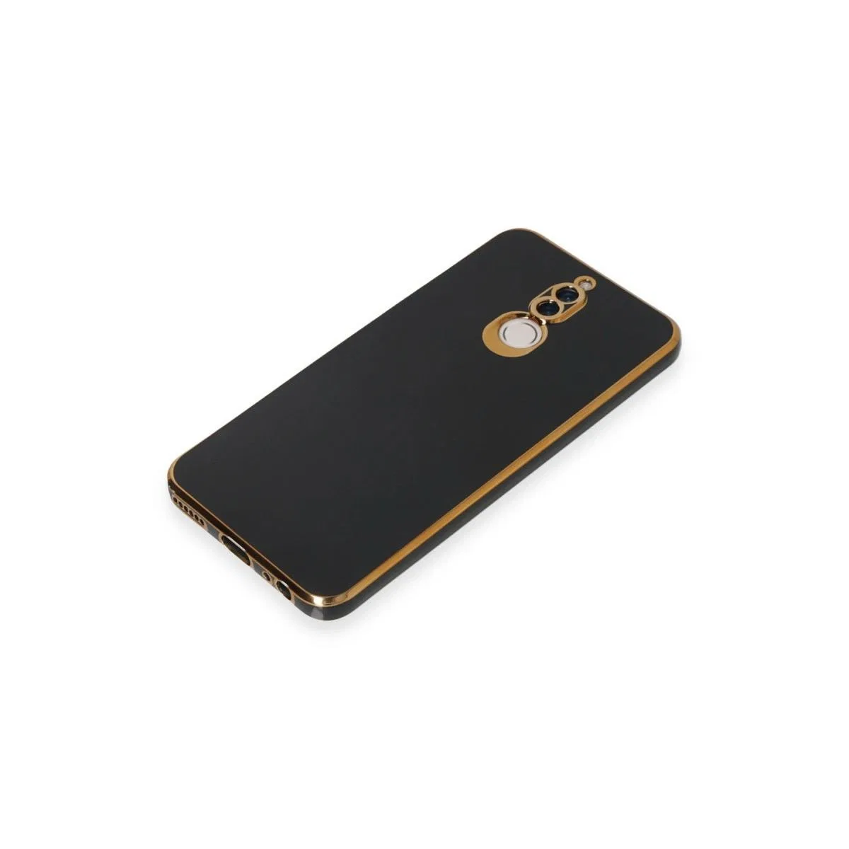 Huawei Mate 10 Lite Kılıf Volet Silikon - Siyah görsel 4